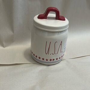 Rae Dunn U.S.A. Baby canister